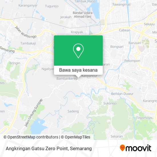 Peta Angkringan Gatsu Zero Point