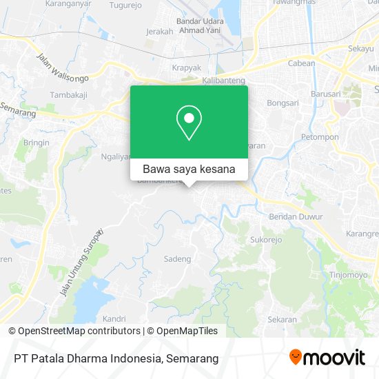 Peta PT Patala Dharma Indonesia