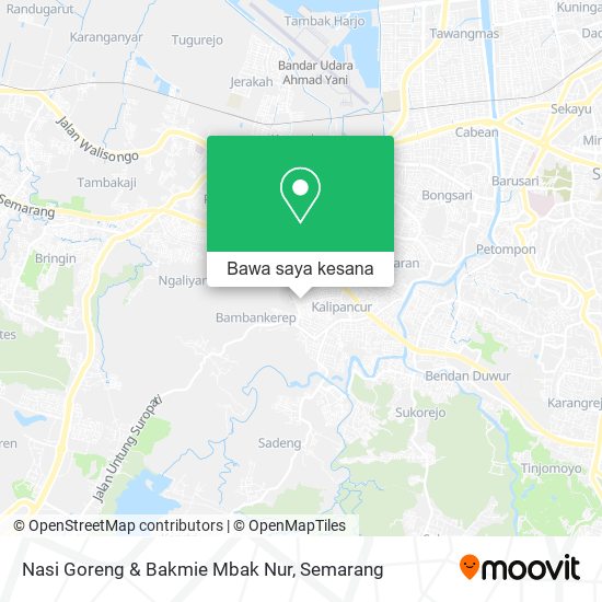 Peta Nasi Goreng & Bakmie Mbak Nur