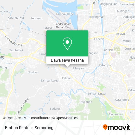 Peta Embun Rentcar