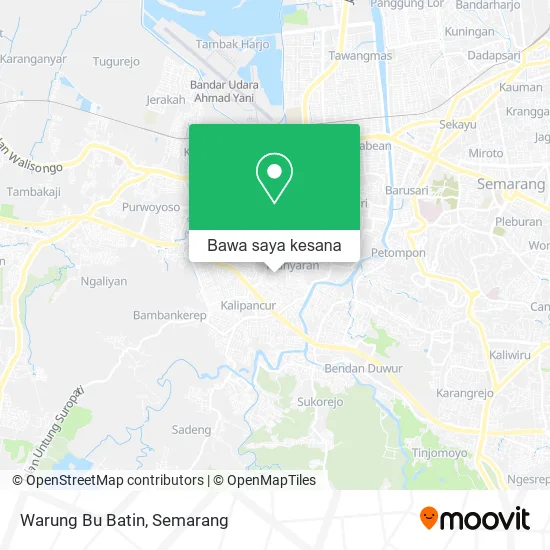 Peta Warung Bu Batin
