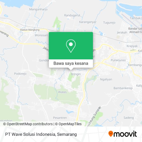 Peta PT Wave Solusi Indonesia