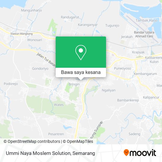 Peta Ummi Naya Moslem Solution