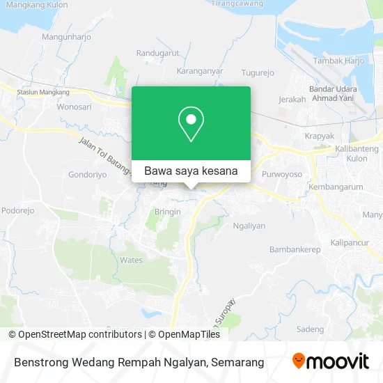 Peta Benstrong Wedang Rempah Ngalyan