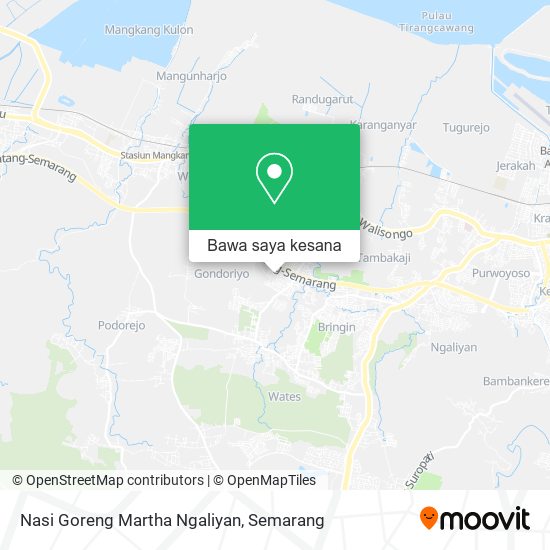 Peta Nasi Goreng Martha Ngaliyan