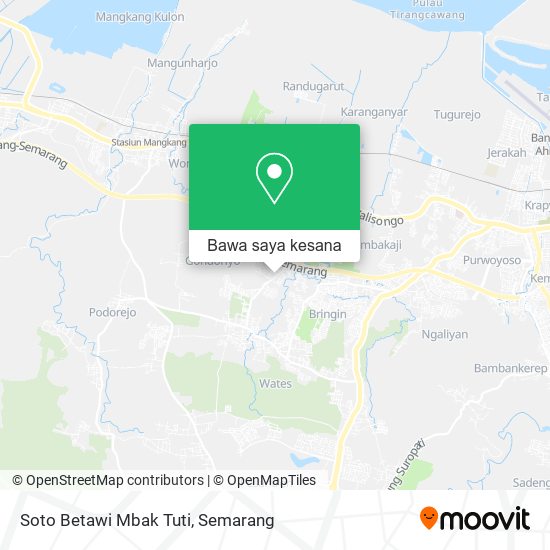 Peta Soto Betawi Mbak Tuti