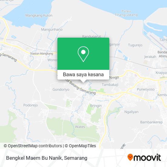 Peta Bengkel Maem Bu Nanik