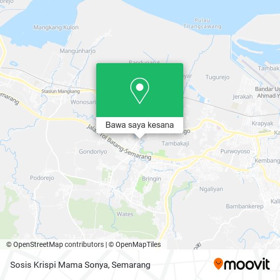 Peta Sosis Krispi Mama Sonya