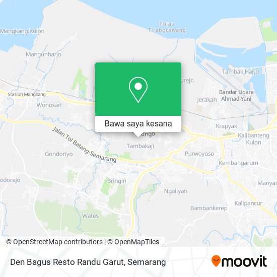 Peta Den Bagus Resto Randu Garut