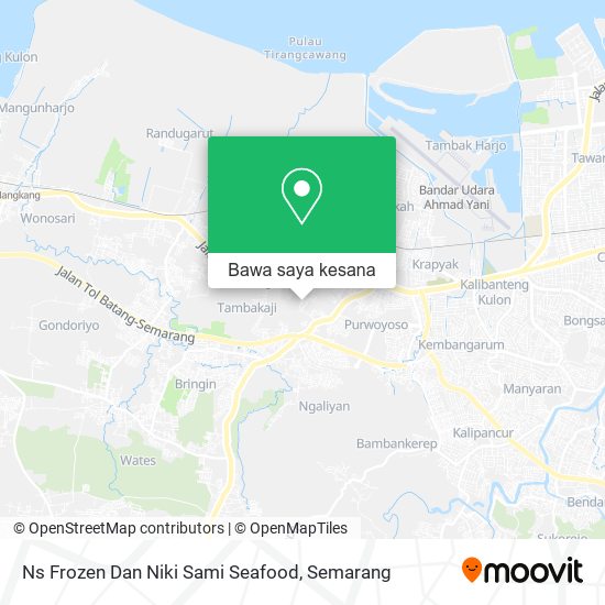 Peta Ns Frozen Dan Niki Sami Seafood