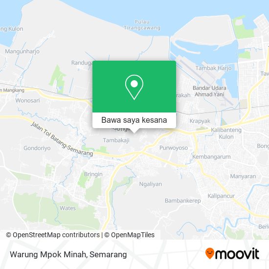 Peta Warung Mpok Minah