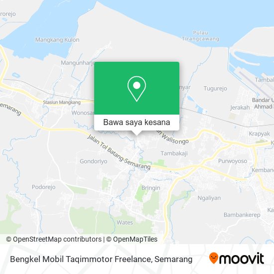 Peta Bengkel Mobil Taqimmotor Freelance