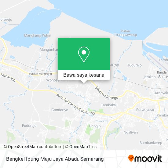 Peta Bengkel Ipung Maju Jaya Abadi