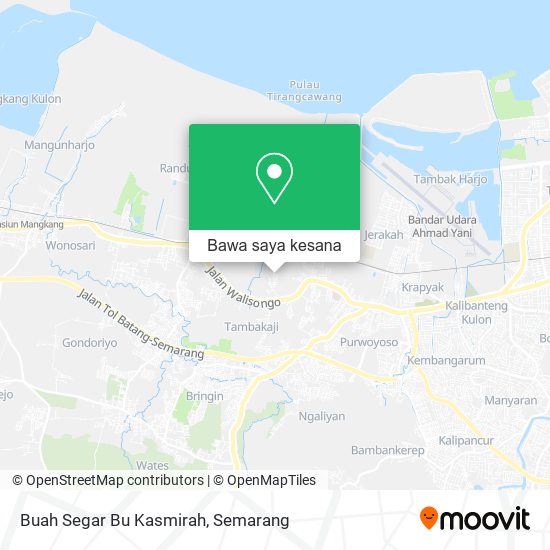 Peta Buah Segar Bu Kasmirah