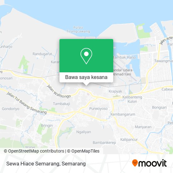 Peta Sewa Hiace Semarang