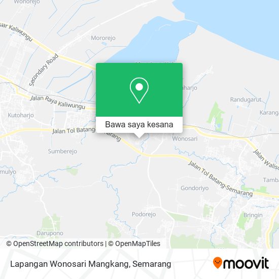 Peta Lapangan Wonosari Mangkang