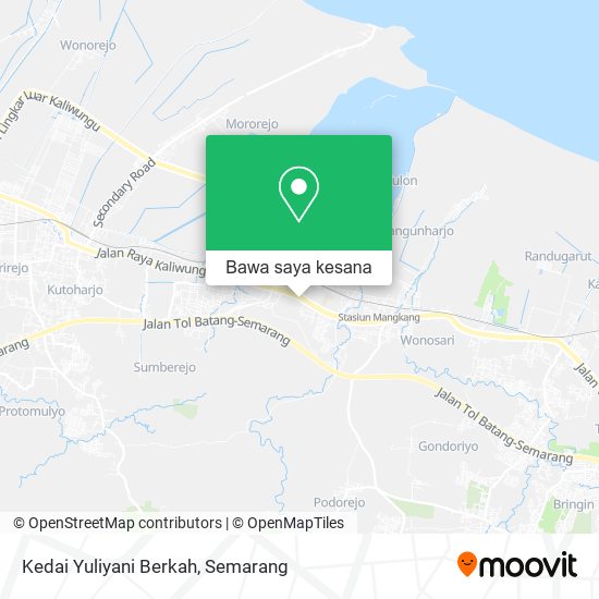 Peta Kedai Yuliyani Berkah
