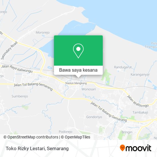 Peta Toko Rizky Lestari