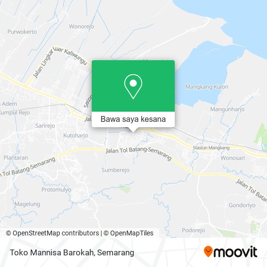 Peta Toko Mannisa Barokah