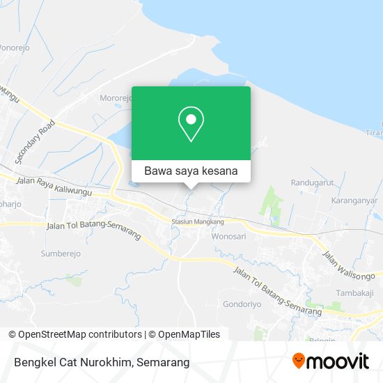 Peta Bengkel Cat Nurokhim