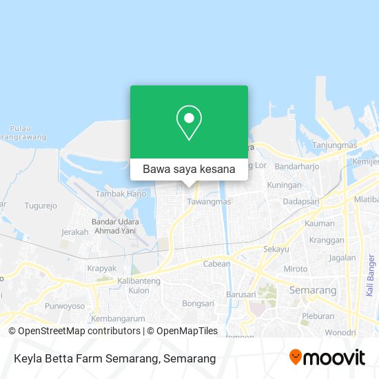 Peta Keyla Betta Farm Semarang