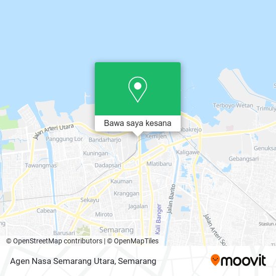 Peta Agen Nasa Semarang Utara