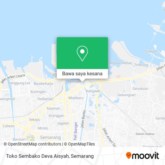 Peta Toko Sembako Deva Aisyah