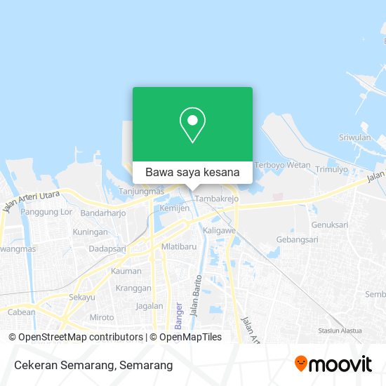 Peta Cekeran Semarang