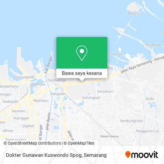 Peta Dokter Gunawan Kuswondo Spog