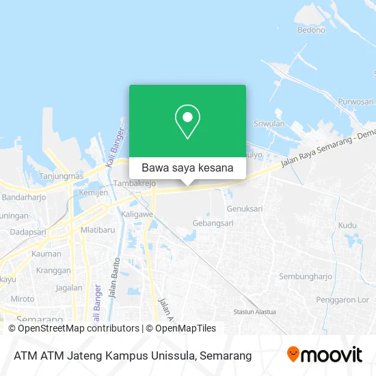 Peta ATM ATM Jateng Kampus Unissula