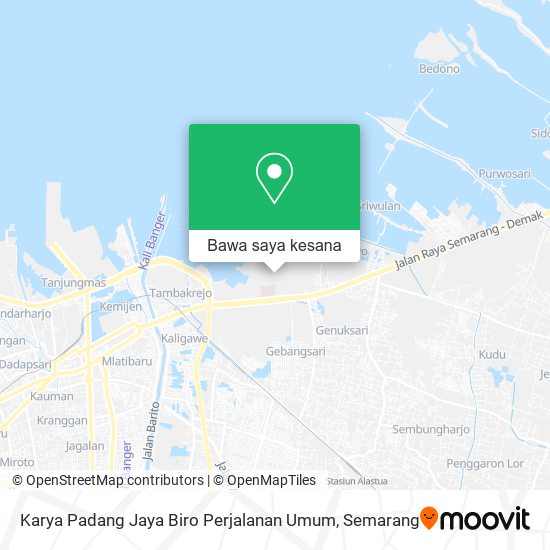 Peta Karya Padang Jaya Biro Perjalanan Umum