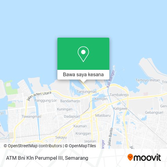 Peta ATM Bni Kln Perumpel III