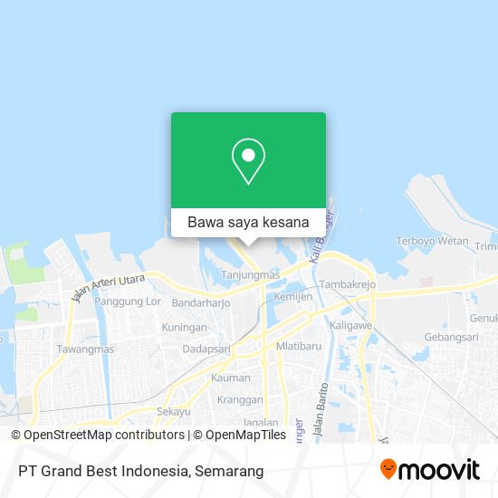 Peta PT Grand Best Indonesia