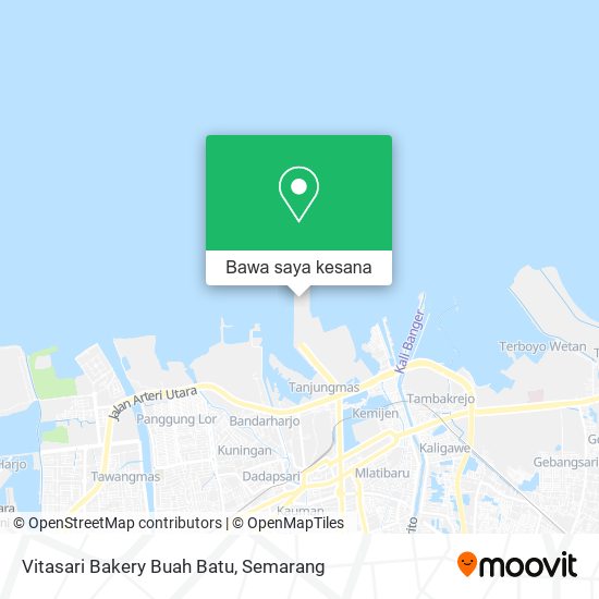 Peta Vitasari Bakery Buah Batu