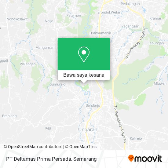 Peta PT Deltamas Prima Persada