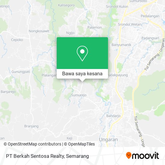 Peta PT Berkah Sentosa Realty