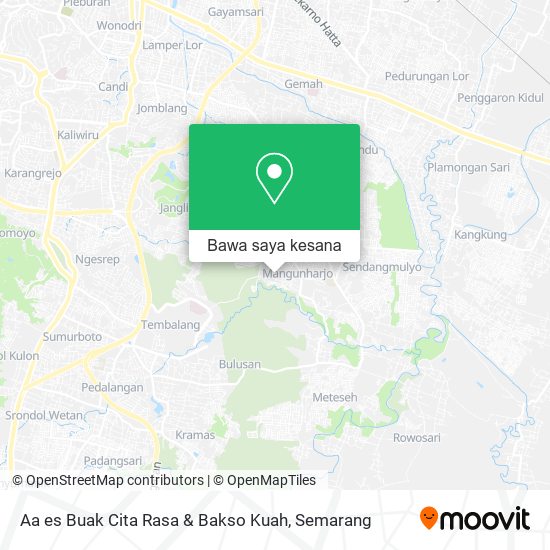 Peta Aa es Buak Cita Rasa & Bakso Kuah