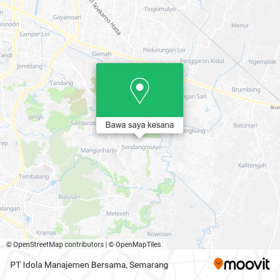 Peta PT Idola Manajemen Bersama