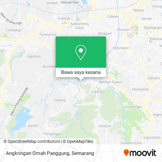 Peta Angkringan Omah Panggung