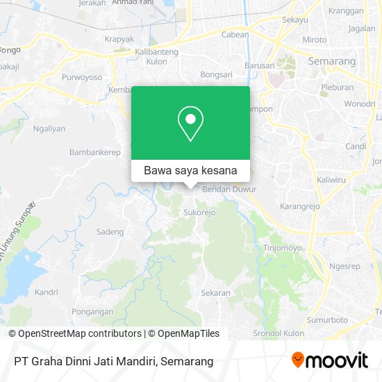 Peta PT Graha Dinni Jati Mandiri