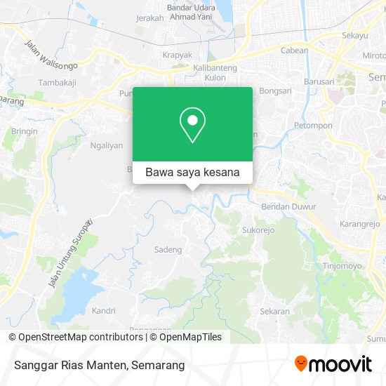 Peta Sanggar Rias Manten