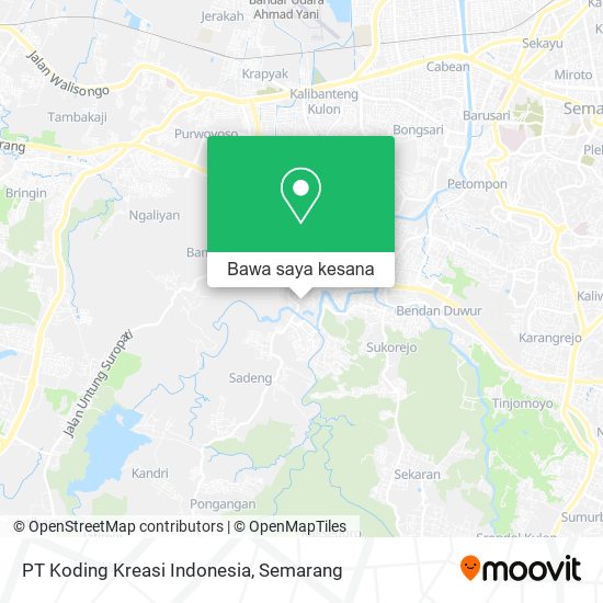 Peta PT Koding Kreasi Indonesia
