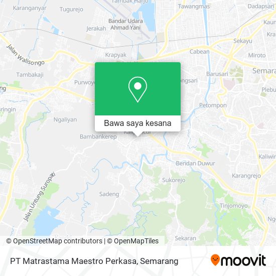 Peta PT Matrastama Maestro Perkasa