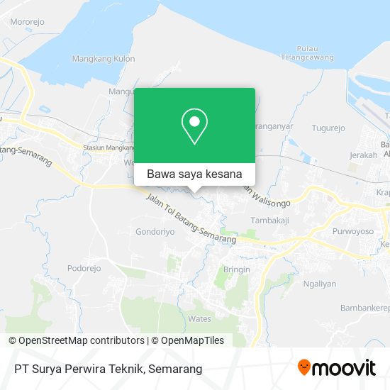 Peta PT Surya Perwira Teknik