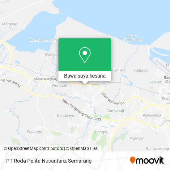 Peta PT Roda Pelita Nusantara