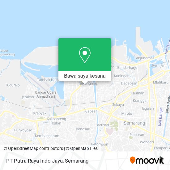 Peta PT Putra Raya Indo Jaya