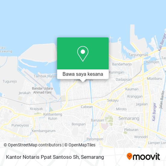 Peta Kantor Notaris Ppat Santoso Sh