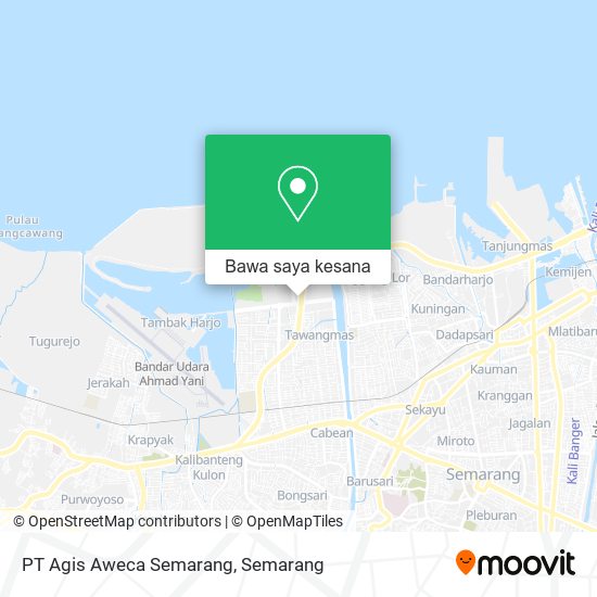 Peta PT Agis Aweca Semarang