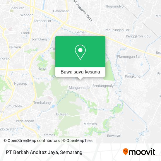 Peta PT Berkah Anditaz Jaya