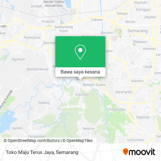 Peta Toko Maju Terus Jaya